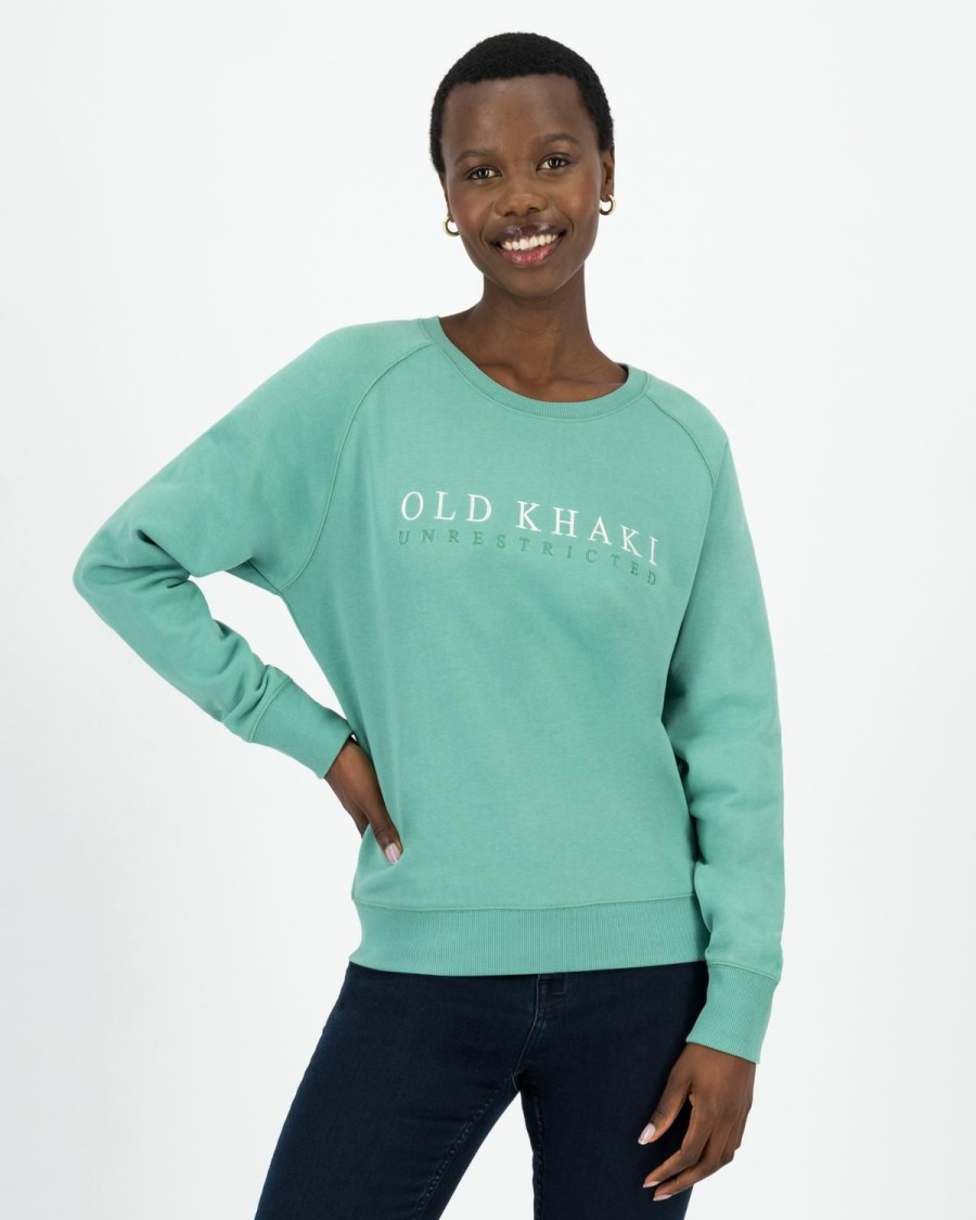 Old Khaki Knitwear & Sweats | Women'S Loyisa Legacy Sweat Aqua