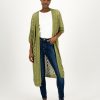 Old Khaki Scarves & Kimonos | Women'S Freya Crochet Kimono Green