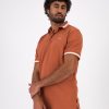 Old Khaki Golfers | Men'S Barclay Tipped Golfer Orange