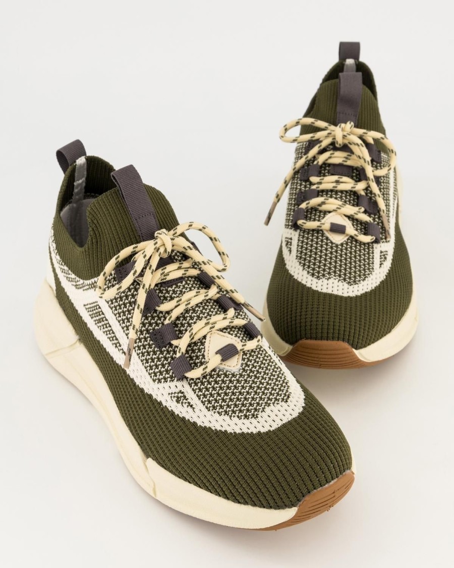 Old Khaki Sneakers | Men'S Kegan Knit Sneaker Olive