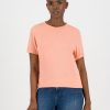 Old Khaki T-Shirts & Camis | Women'S Jackie Regular Fit T-Shirt Peach