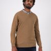 Old Khaki Knitwear | Men'S Riley Knit Pullover Camel