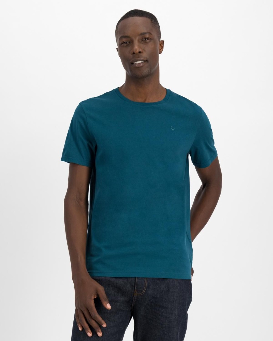 Old Khaki T-Shirts | Men'S Nick Standard Fit T-Shirt Bottle Green