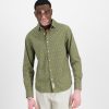 Old Khaki Shirts | Men'S Chris Slim Fit Shirt Dark Olive