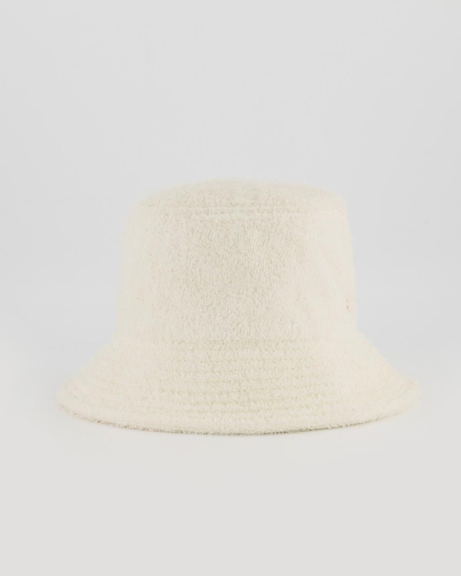 Old Khaki Beanies, Hats & Caps | Women'S Gizelda Towelling Bucket Milk