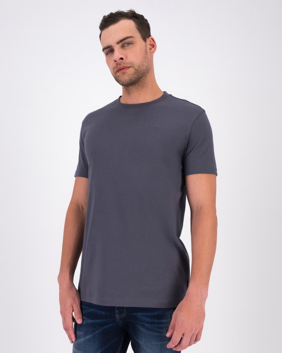 Old Khaki T-Shirts | Men'S Nick Standard Fit T-Shirt Charcoal