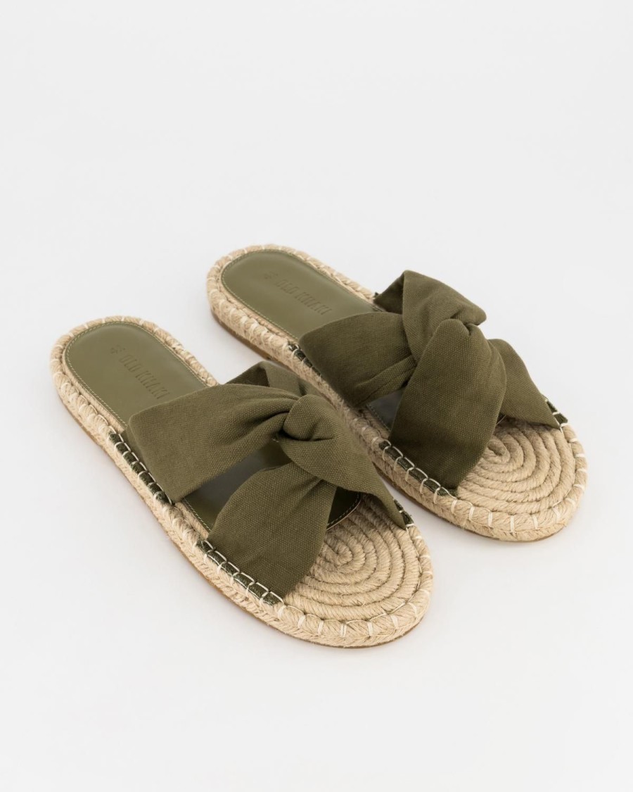 Old Khaki Sandals | Women'S Thembi Espadrille Sandal Olive