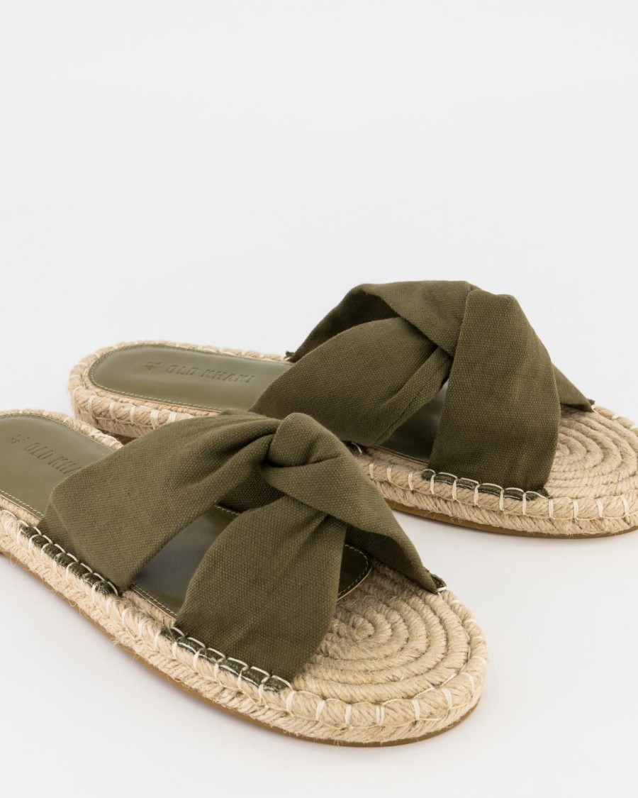 Old Khaki Sandals | Women'S Thembi Espadrille Sandal Olive