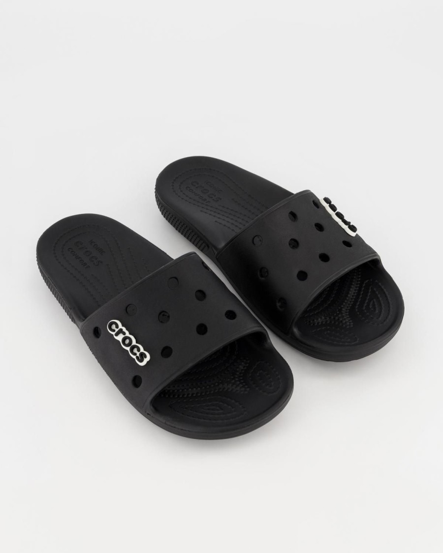 Old Khaki Sandals | Men'S Crocs Classic Slide Black