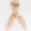 Old Khaki Scarves & Kimonos | Women'S Aoni Textured Scarf Pink