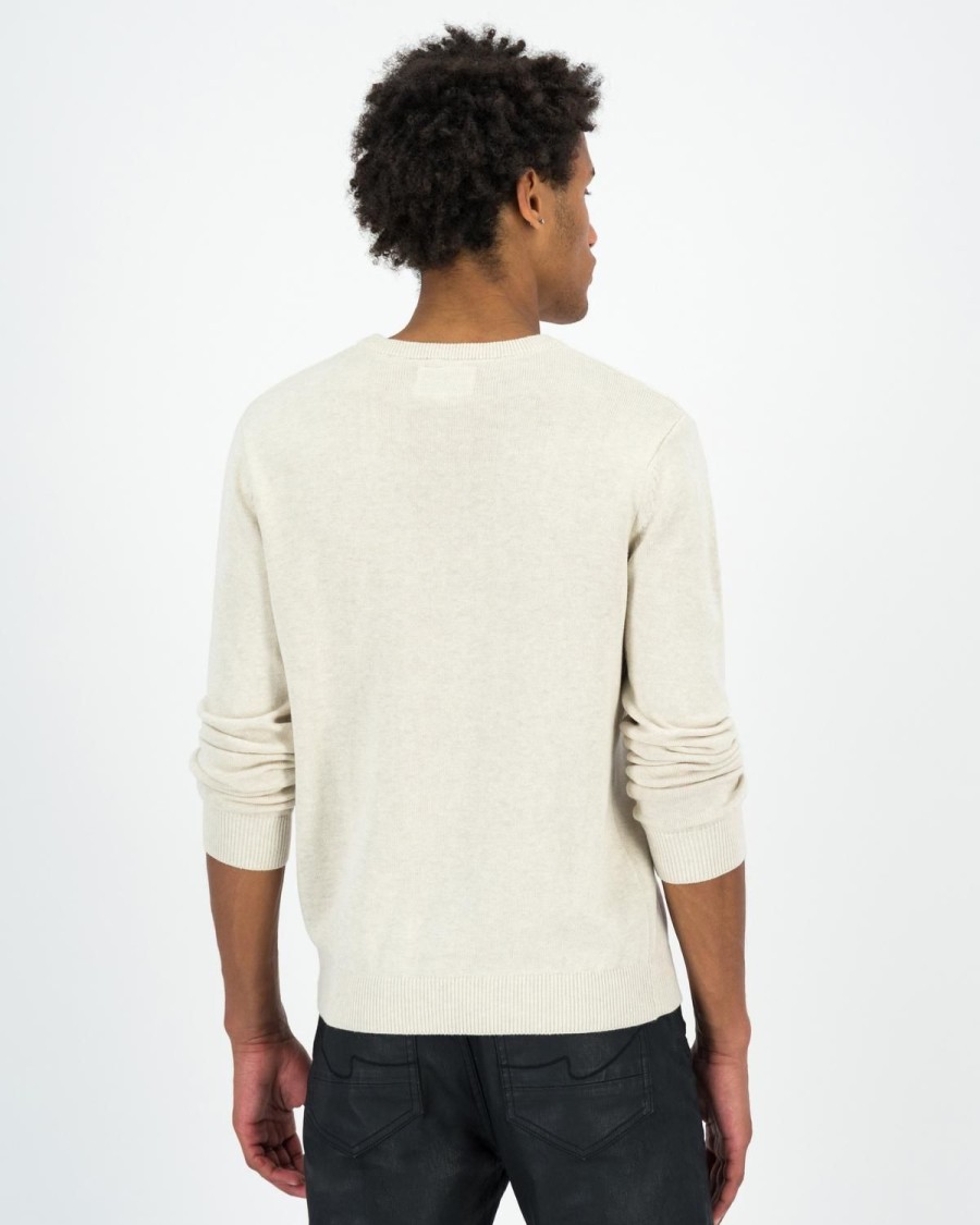 Old Khaki Knitwear | Men'S Ashton Knit Stone