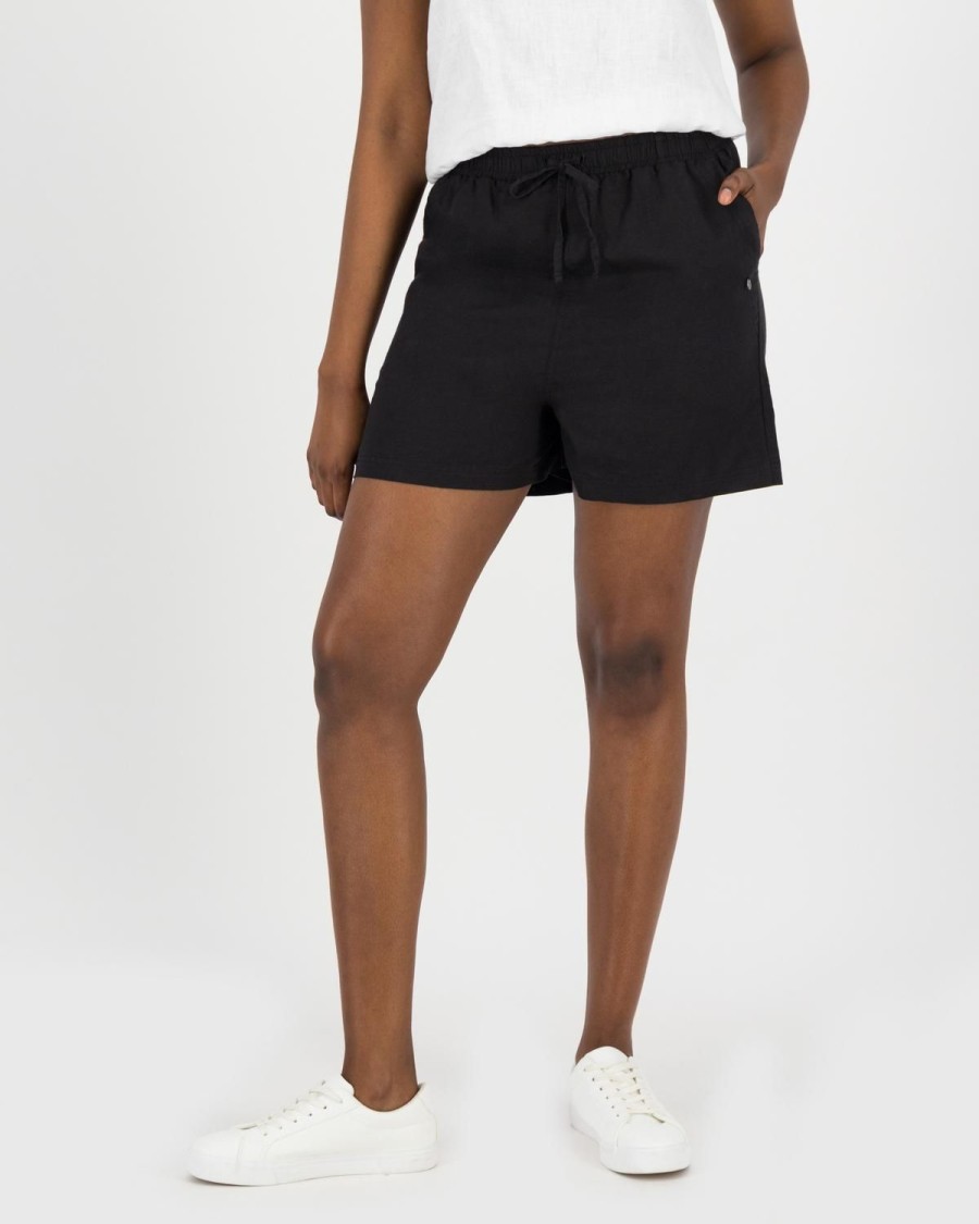 Old Khaki Shorts | Women'S Ambra Linen Shorts