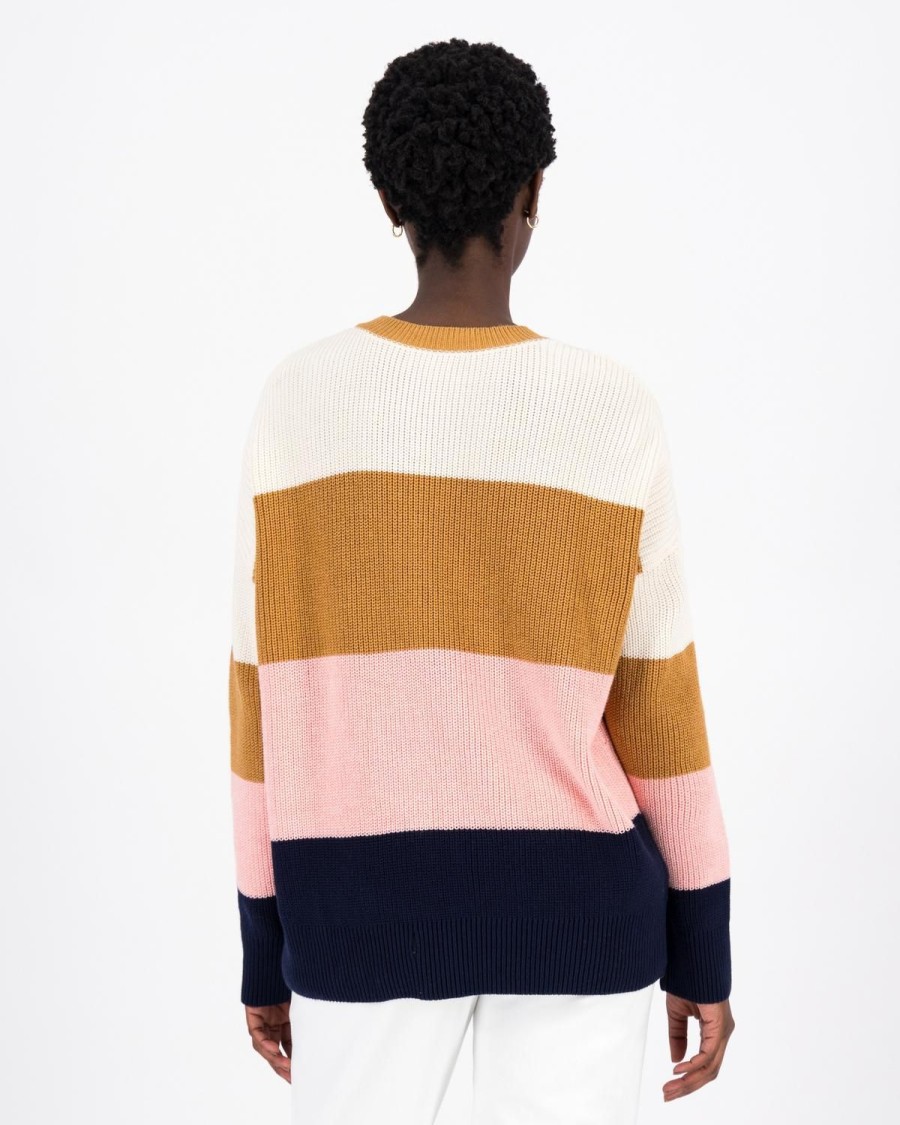 Old Khaki Knitwear & Sweats | Women'S Babs Striped Jumper Assorted