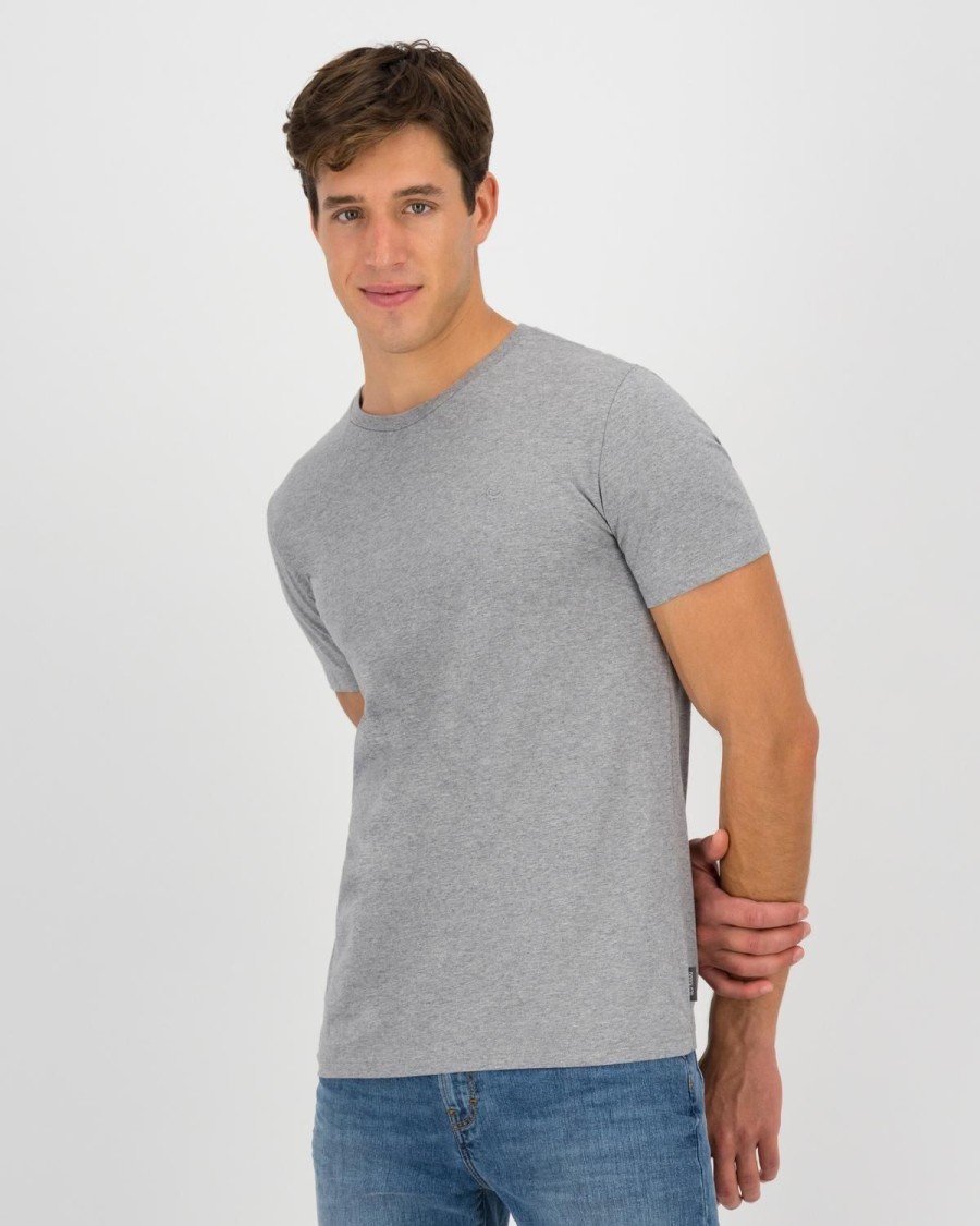 Old Khaki T-Shirts | Men'S Neil Standard Fit T-Shirt Grey