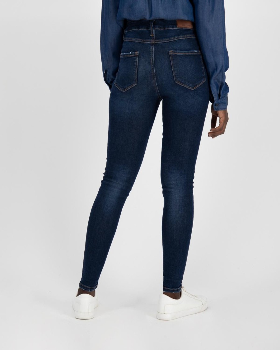 Old Khaki Denim | Women'S Poppi Skinny Denim Blue