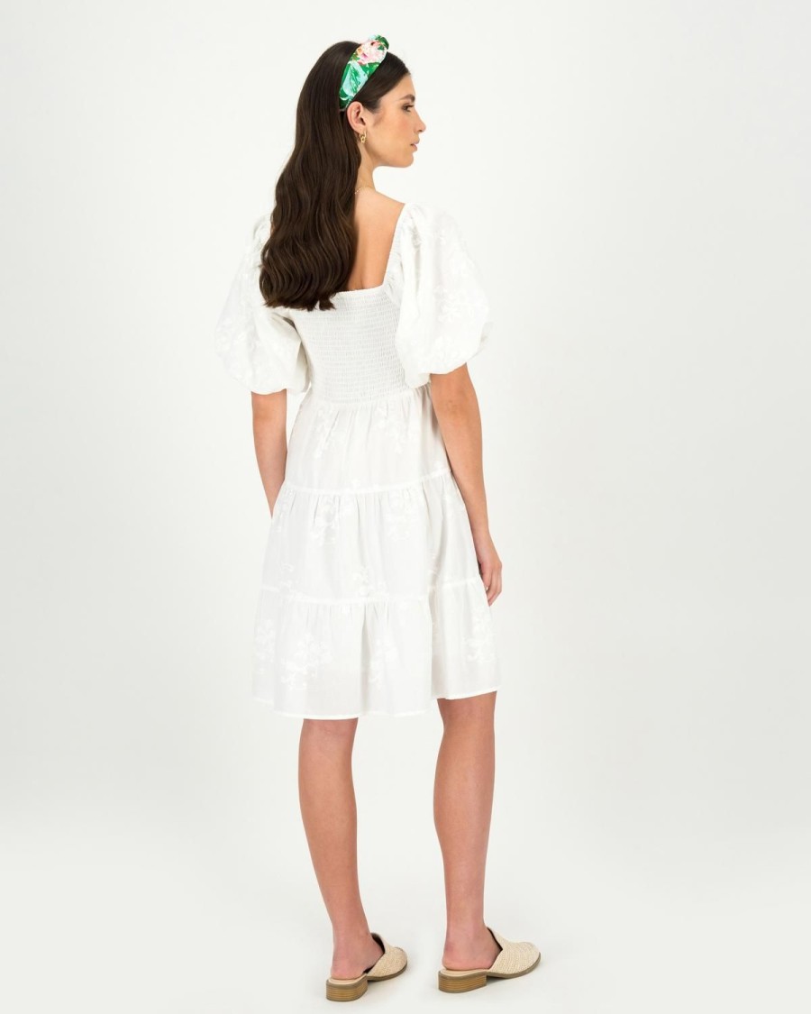 Old Khaki Dresses & Jumpsuits | Women'S Bianca Lace Dress White