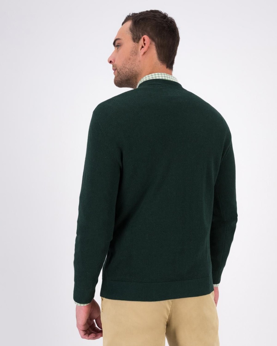 Old Khaki Knitwear | Men'S Holmes Knit Dark Green