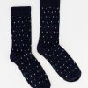 Old Khaki Socks & Underwear | Men'S Myles Dot Socks Black