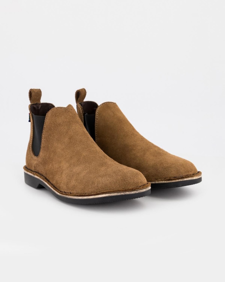 Old Khaki Boots | Women'S Veldskoen Safari Chelsea Boot Tan