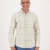 Old Khaki Shirts | Men'S Ozzy Slim Fit Shirt Stone