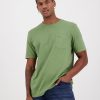 Old Khaki T-Shirts | Men'S Bandile Relaxed Fit T-Shirt Green