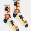 Old Khaki Socks | Women'S Nikka Floral Mesh Socks Blue