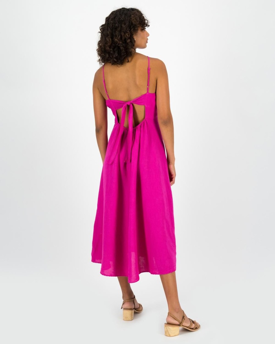 Old Khaki Dresses & Jumpsuits | Women'S Serena Dress Magenta