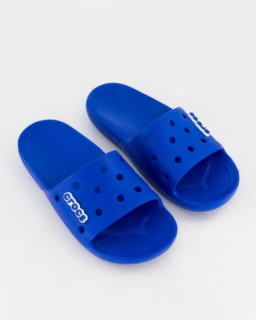 Old Khaki Sandals | Men'S Crocs Classic Slide Blue