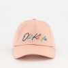 Old Khaki Beanies, Hats & Caps | Women'S Kesha Embroidered Peak Cap Pink