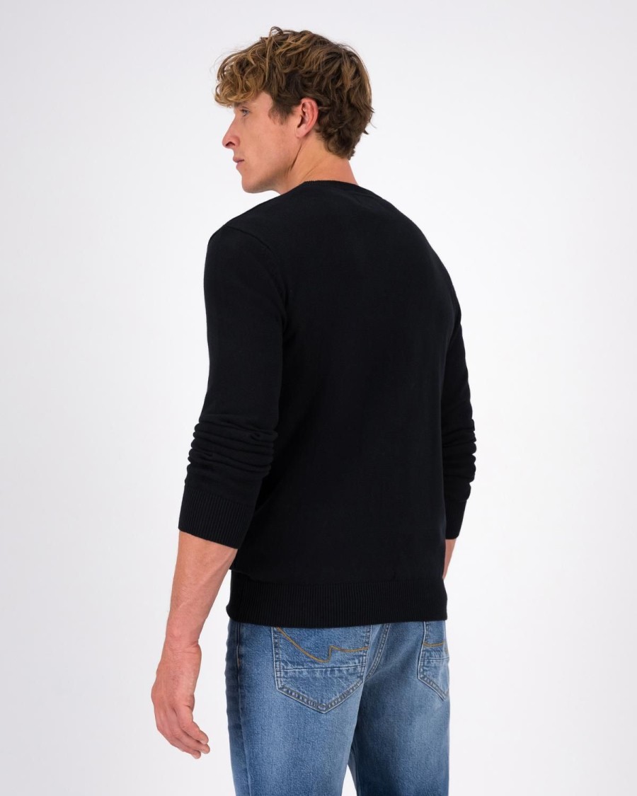 Old Khaki Knitwear | Men'S Ashton Knit Black