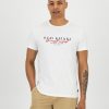 Old Khaki T-Shirts | Men'S Riley Standard Fit Embroidery T-Shirt White