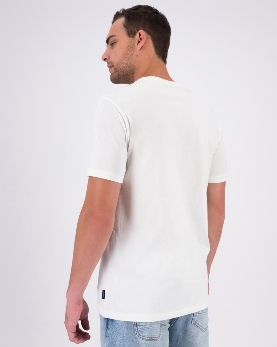 Old Khaki T-Shirts | Men'S Tato Applique T-Shirt White