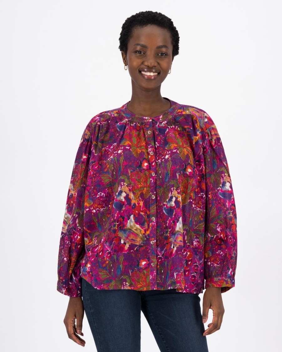 Old Khaki Shirts & Blouses | Women'S Rylee Batwing Blouse Assorted