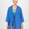 Old Khaki Scarves & Kimonos | Women'S Simmy Knot Kimono Cobalt