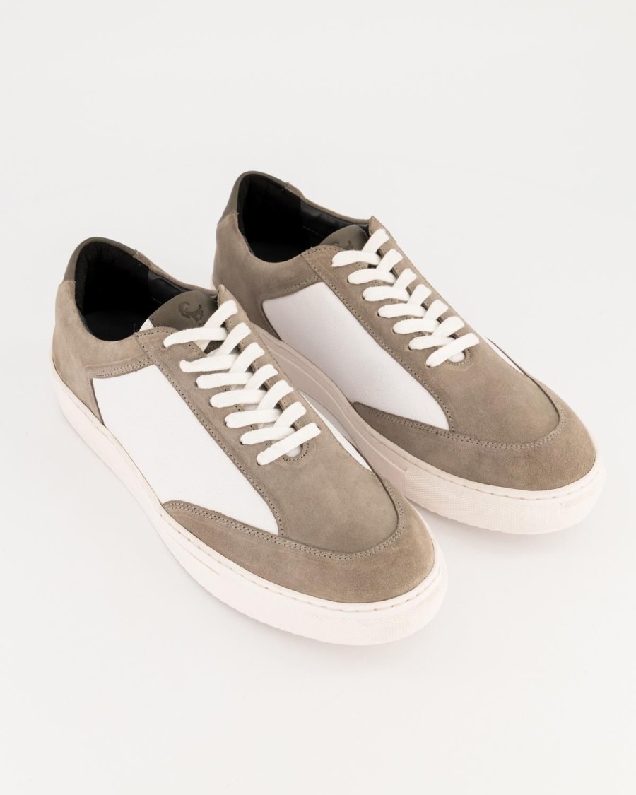 Old Khaki Sneakers | Men'S Sizwe Skate Sneaker White