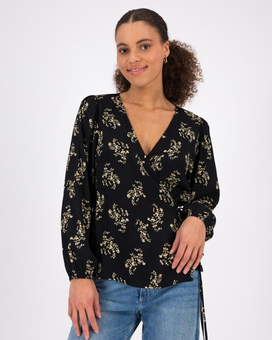 Old Khaki Shirts & Blouses | Women'S Jamie Blouse Black