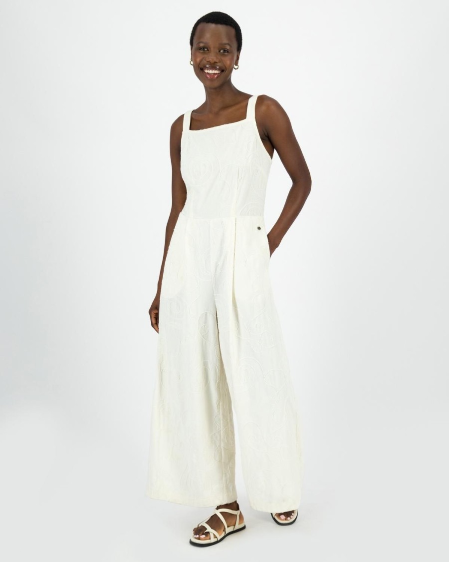 Old Khaki Dresses & Jumpsuits | Women'S Sabina Jumpsuit Milk