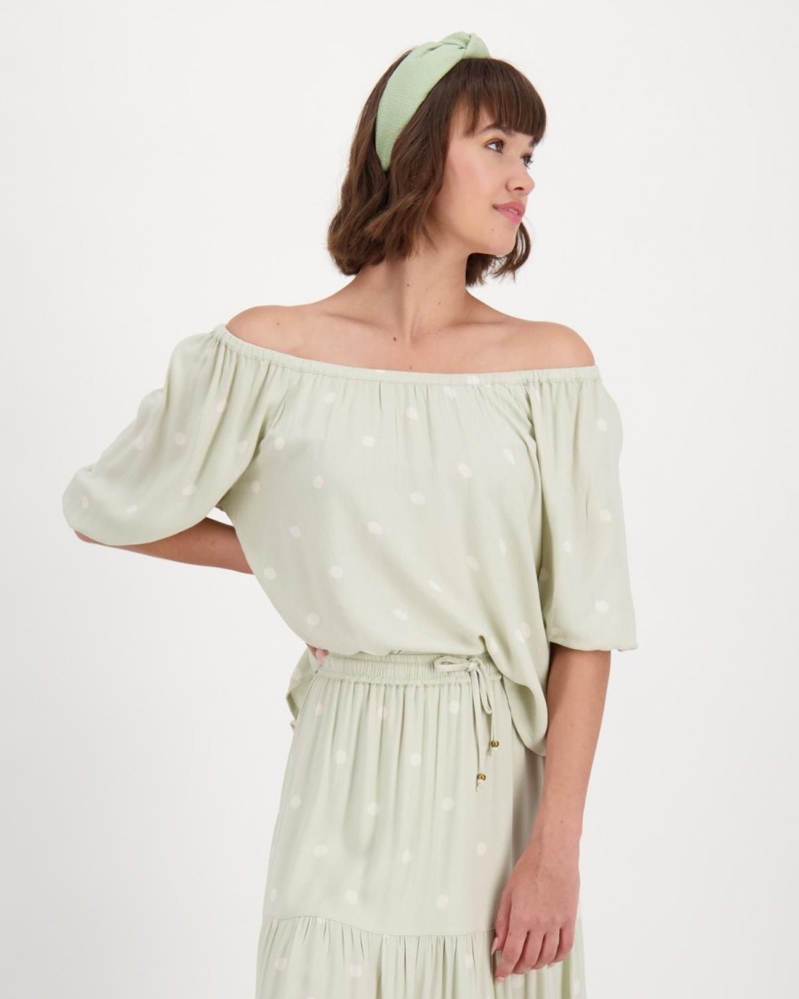 Old Khaki Shirts & Blouses | Women'S Nicole Blouse Green