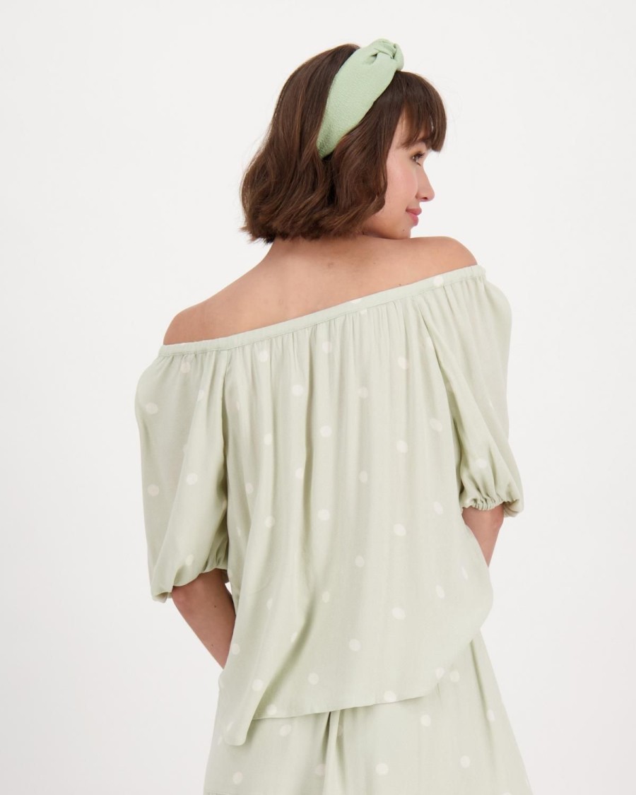 Old Khaki Shirts & Blouses | Women'S Nicole Blouse Green