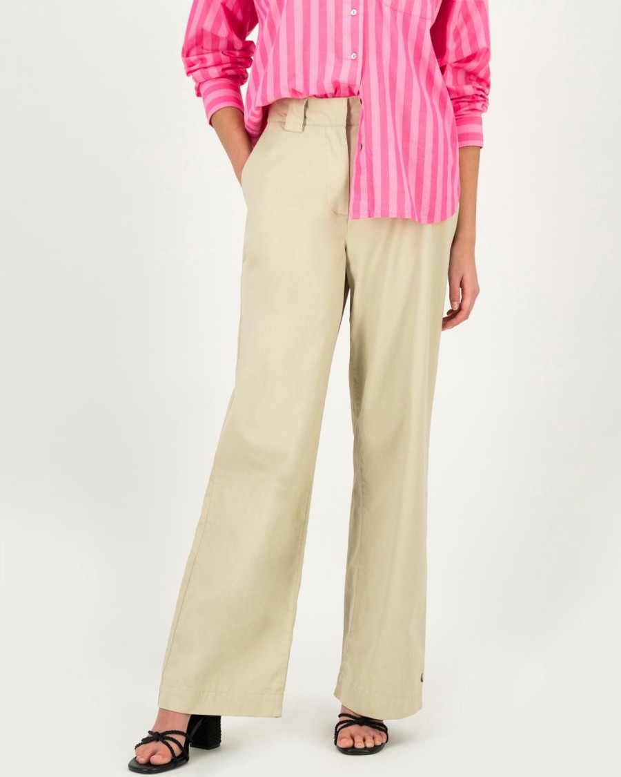 Old Khaki Pants | Women'S Bridgitte Chino Pants Stone