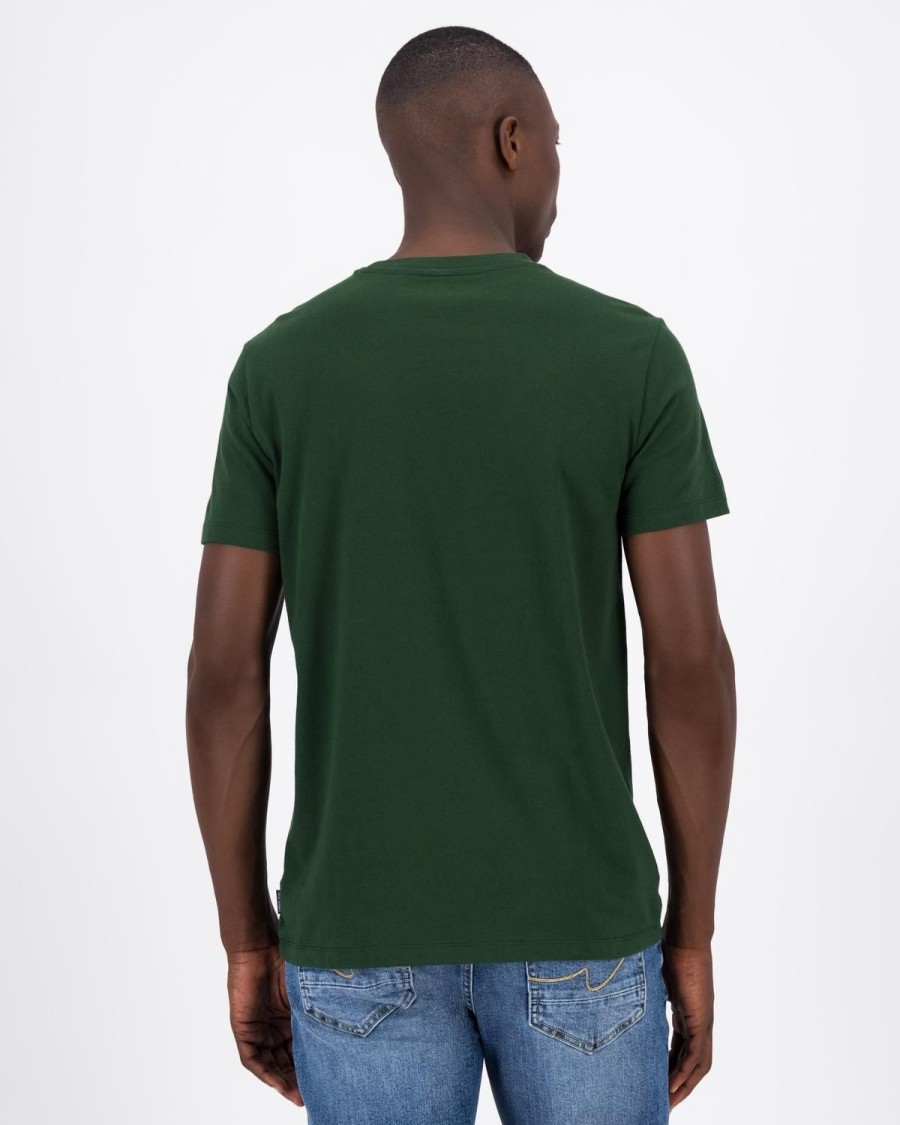 Old Khaki T-Shirts | Men'S Nick Standard Fit T-Shirt Bottle Green