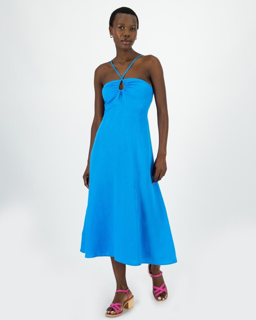 Old Khaki Dresses & Jumpsuits | Women'S Serena Dress Cobalt