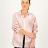 Old Khaki Shirts & Blouses | Women'S Nova Boyfriend Shirt Pink