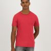 Old Khaki T-Shirts | Men'S Nick Standard Fit T-Shirt Burgundy