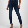 Old Khaki Denim | Women'S Amanda Mid-Rise Skinny Denim Mid Blue