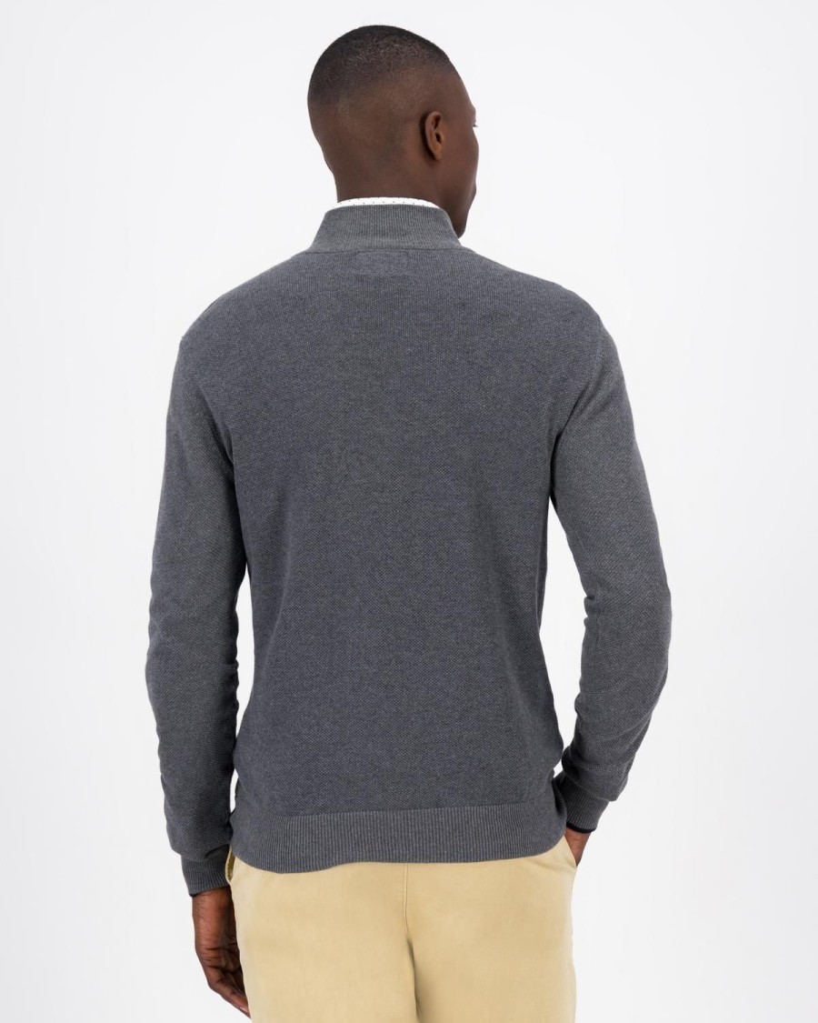 Old Khaki Knitwear | Men'S Zane Knit Grey