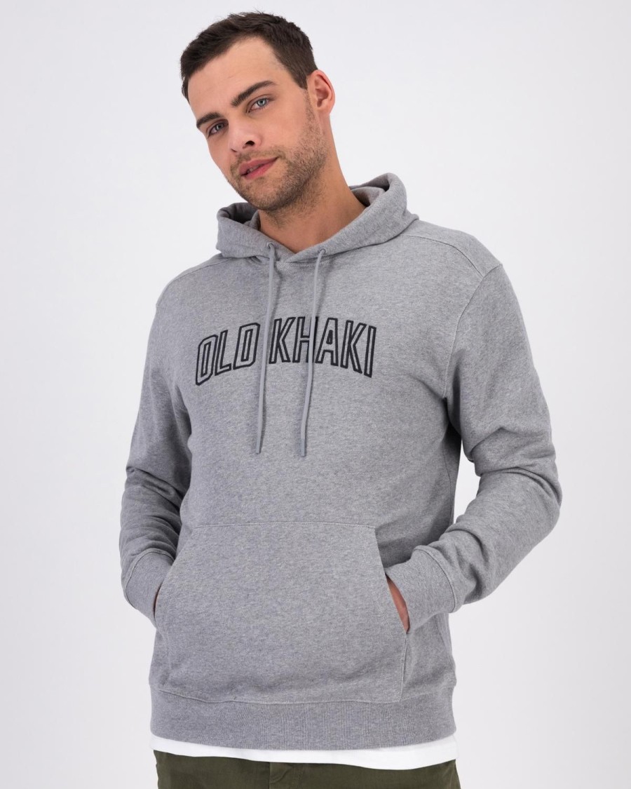 Old Khaki Sweats | Men'S Kash Hoodie Grey