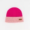 Old Khaki Beanies, Hats & Caps | Women'S Resa Two-Tone Ribbed Beanie Pink