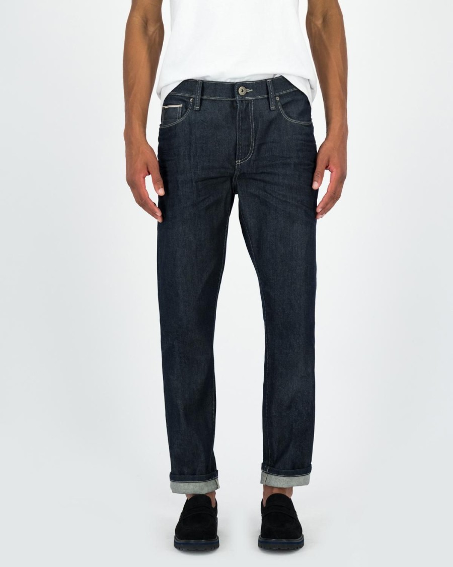 Old Khaki Denim | Men'S Mayson Raw Selvedge Denim Indigo