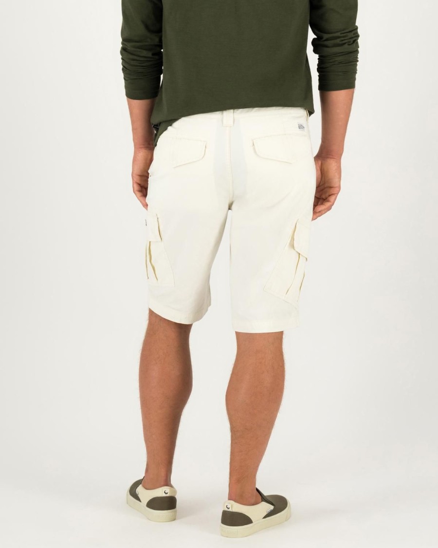 Old Khaki Shorts | Men'S Simba Cargo Shorts White